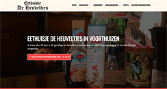Desktop Screenshot of eethuisjedeheuveltjes.nl